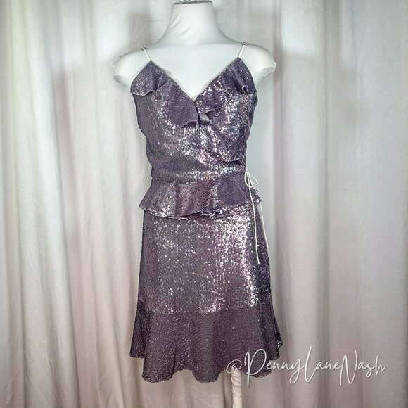 Rebecca Minkoff Tops - Rebecca Minkoff Sequined  Ruffled Tank & Skirt Set